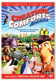 CREATURE COMFORTS AMERICA - SEASON 1 (DISC 1)