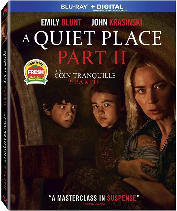 A Quiet Place Part II films Blu-Ray à louer.
