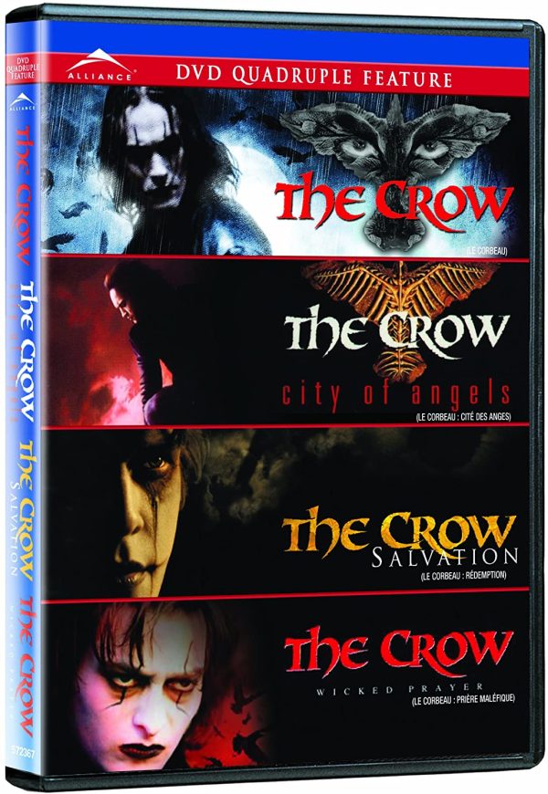 The Crow Quadruple Feature DVD Films à vendre.