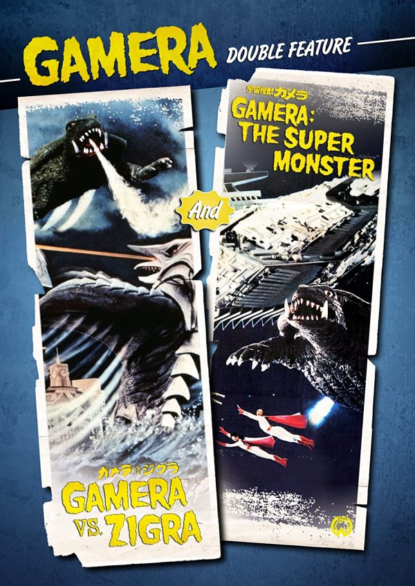 Gamera Double Feature DVD Films à vendre.