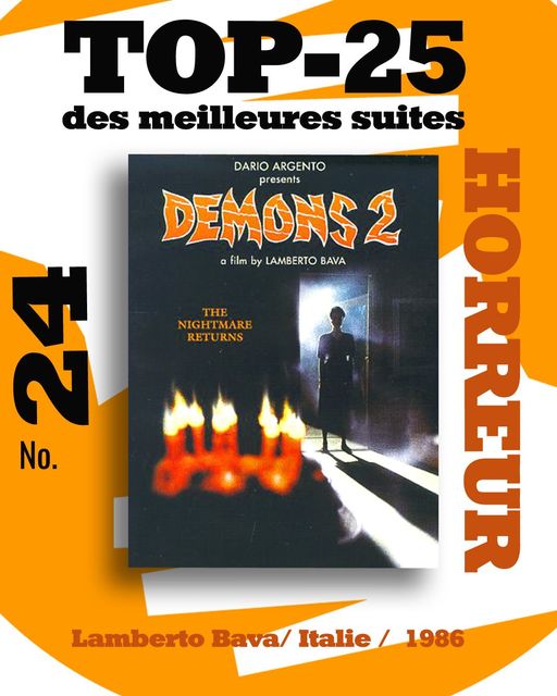 Top 25 des meilleures suites de films d'horreur - Demons 2