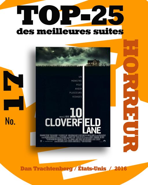 Top 25 des meilleurs suites de films d'horreur - 10 Cloverfield Lane