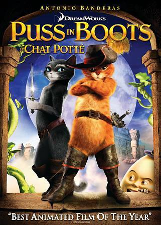 puss in boots dvd films à vendre