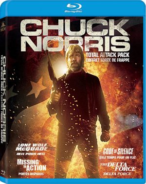 Chuck Norris: Total Attack Pack Blu-Ray à vendre.