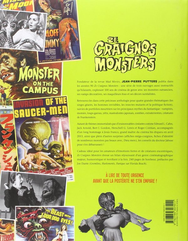 Ze Craignos Monsters 4eme de couverture