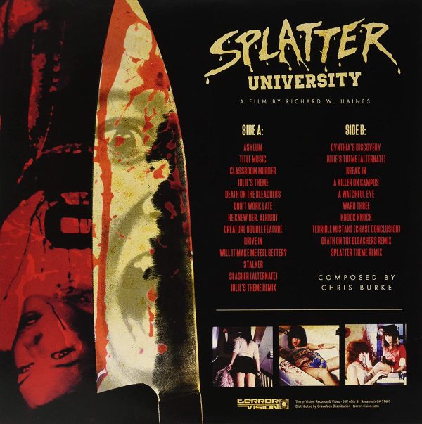 Splatter University Vinyle Back