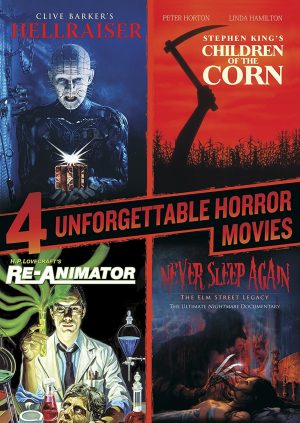 4 Unforgettable Horror Movies DVD à vendre