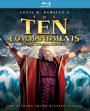 The Ten Commandments Blu-Ray à vendre.