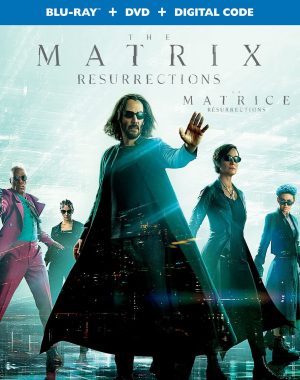 The Matrix Resurections Blu-Ray à louer.