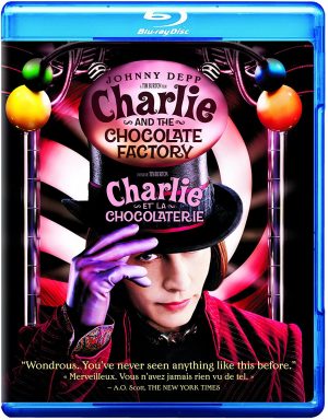 Charlie and the Chocolate Factory Blu-Ray à vendre.