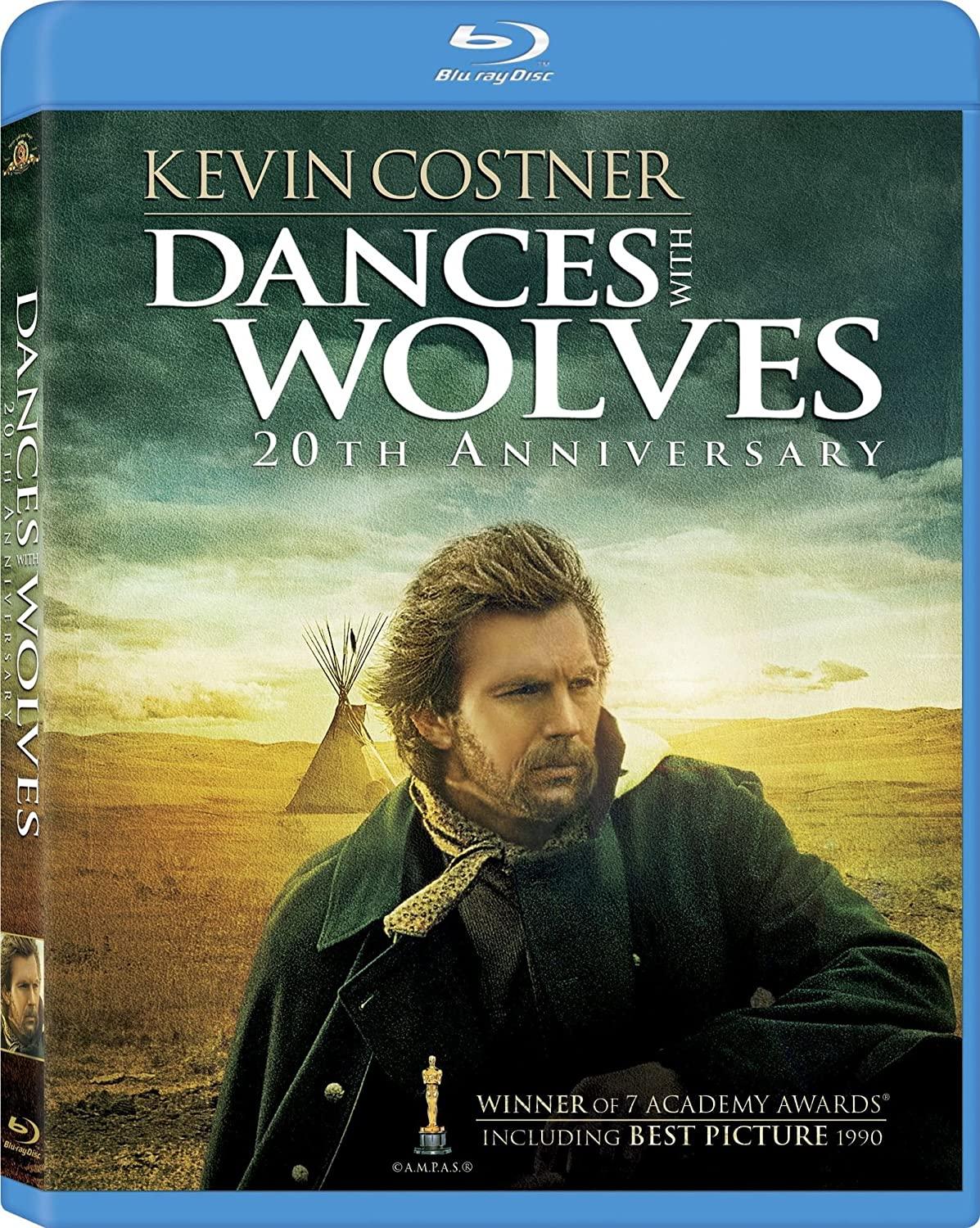Danse avec les loups [Blu-ray] (Blu-ray), Graham Greene,Kevin Costner,Mary  McDonnell, DVD