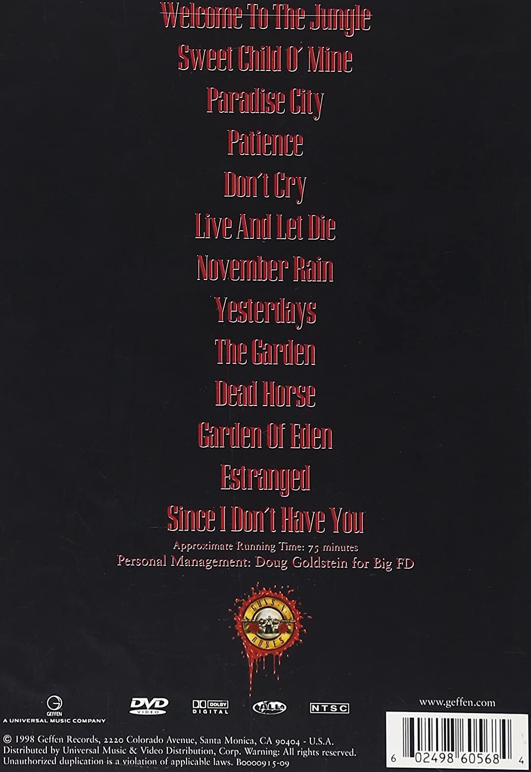 Guns N' Roses - Welcome To The Videos – Image 2