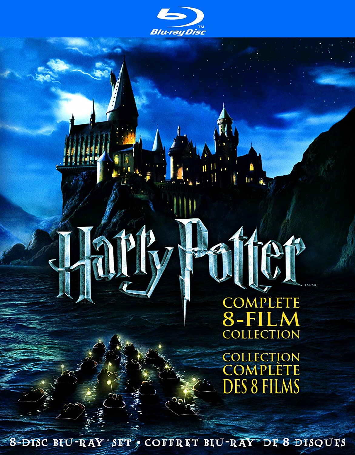 Harry Potter: The Complete 8-Film Collection Blu-Ray à vendre.