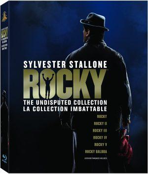 Rocky The Undisputed Collection (Rocky Rocky II Rocky III Rocky IV Rocky V Rocky Balboa) Blu-Ray à vendre.