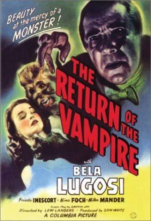 the return of the vampire dvd films à vendre