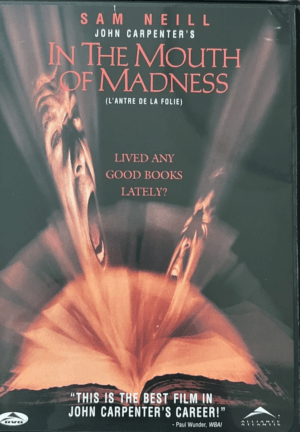 in the mouth of madness dvd films à vendre