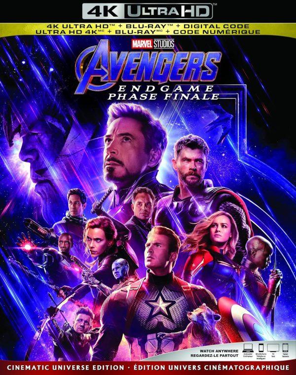 avengers endgame blu ray a vendre