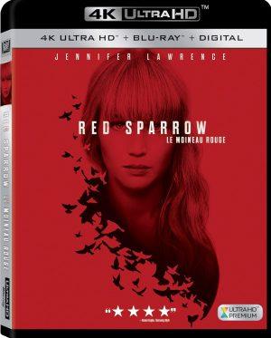 red sparrow blu ray a vendre