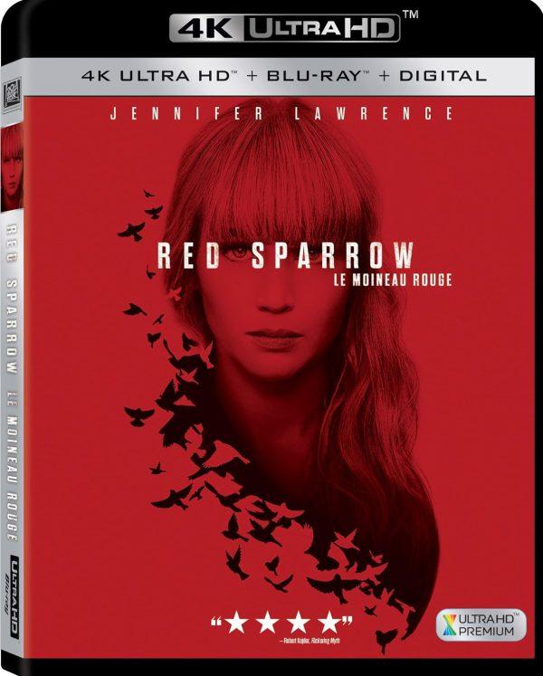 red sparrow blu ray a vendre