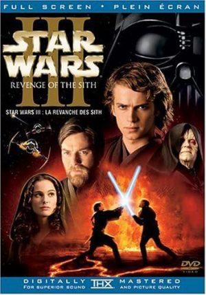 star wars III revenge of the sith dvd a vendre