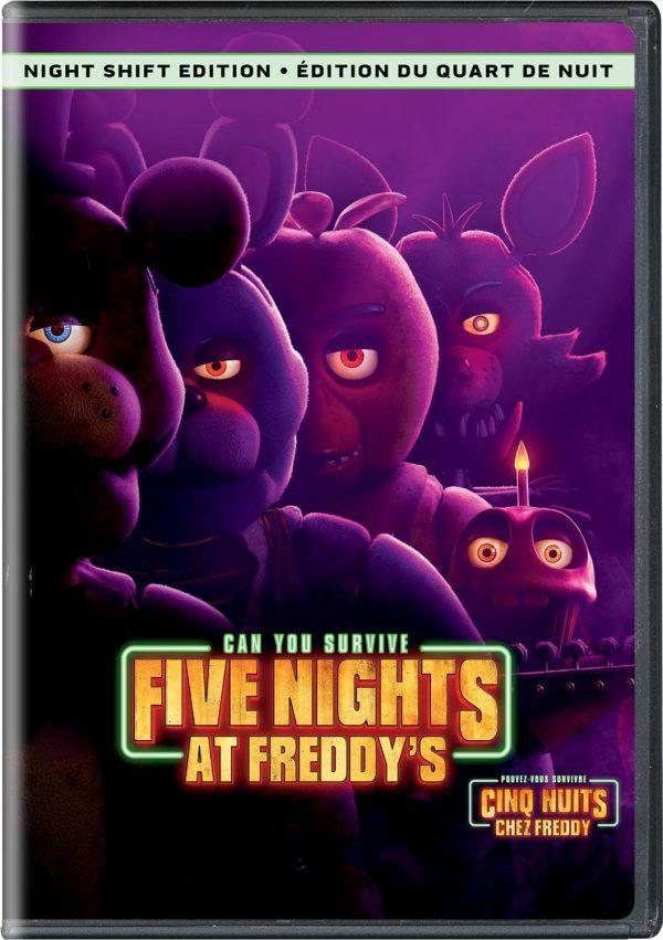 five nights at freddy dvd films à louer