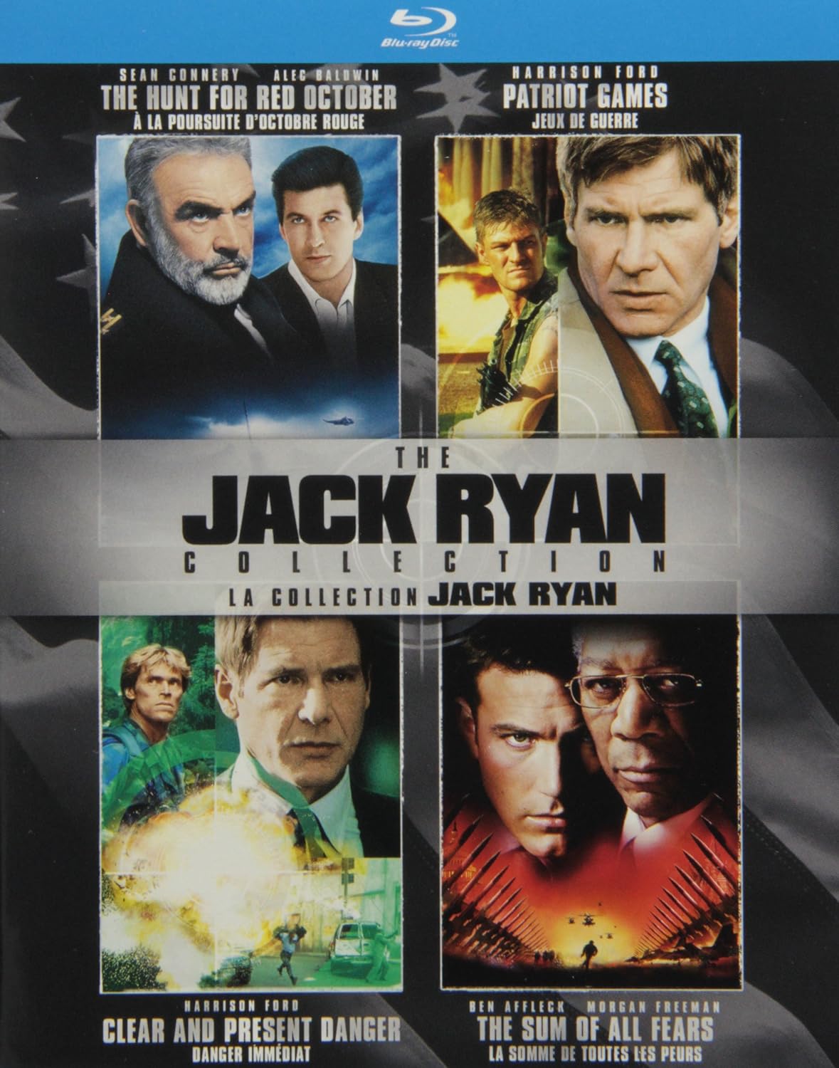 jack ryan collection blu ray a vendre