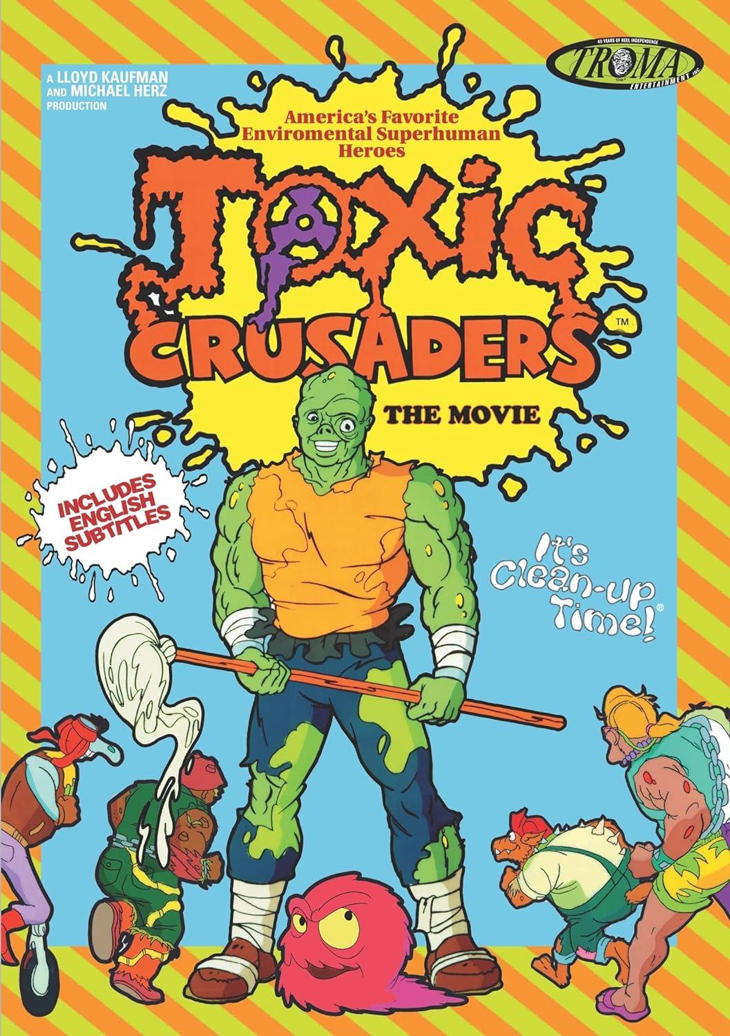 toxic crusaders movie dvd films à vendre