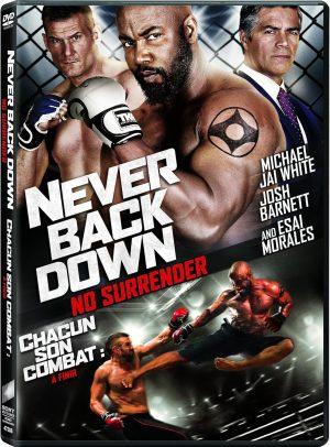 never back down no surrender dvd a vendre