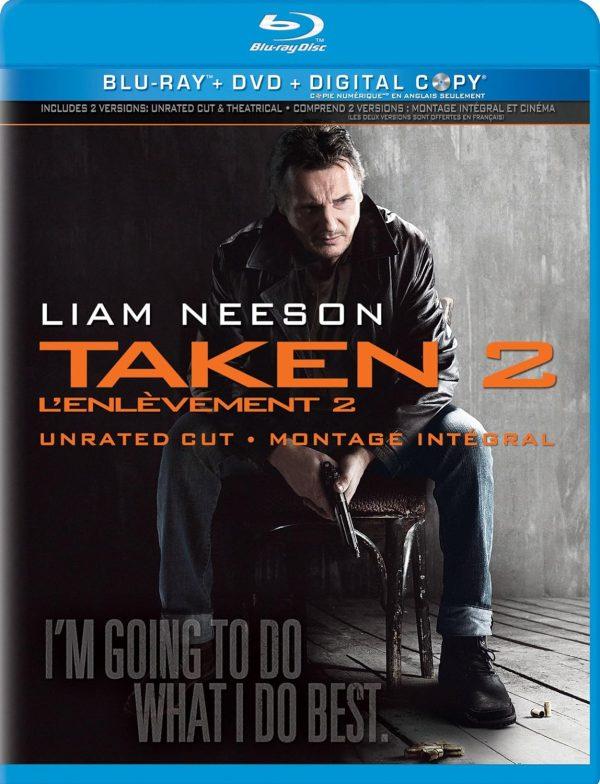 taken 2 br dvd films à vendre