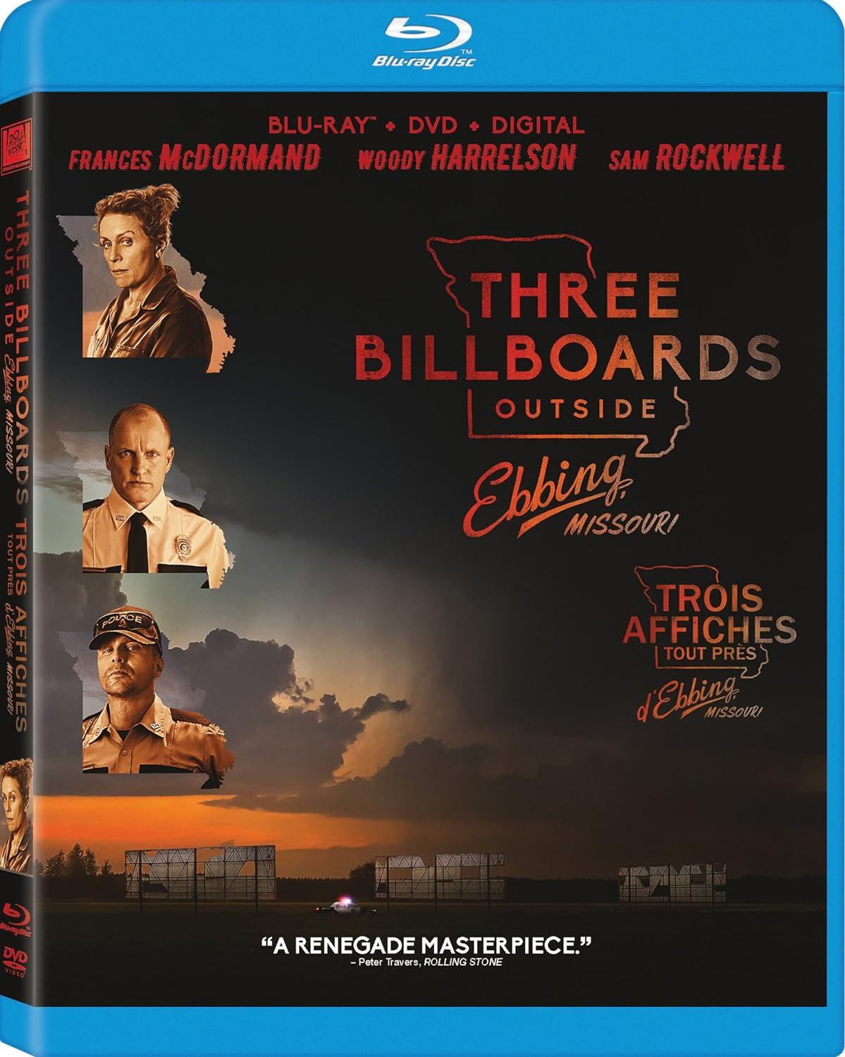 three billboards outside ebbing missouri blu-ray à vendre