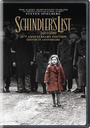 schindler's list dvd a vendre