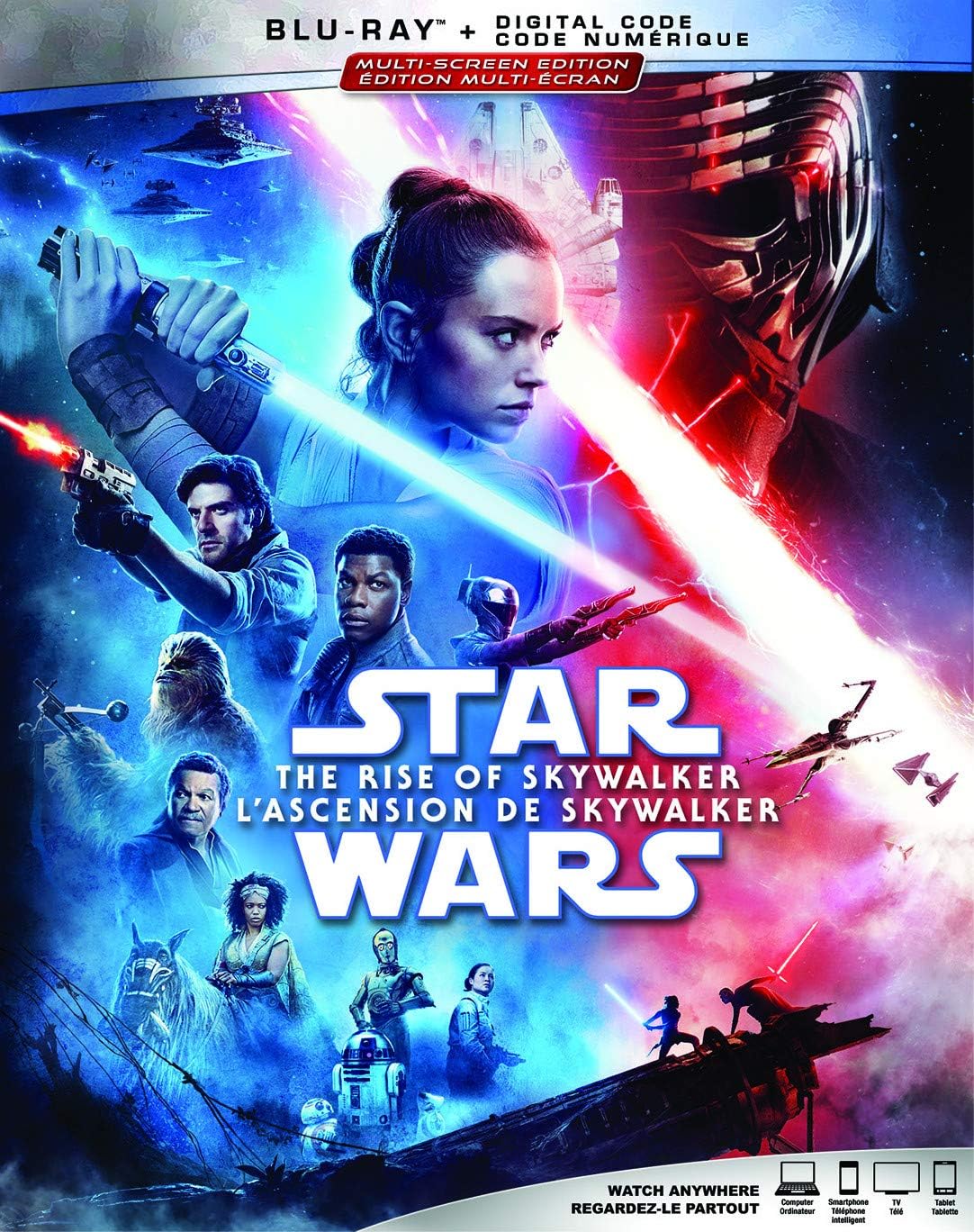 star wars rise of skywalker blu ray a vendre