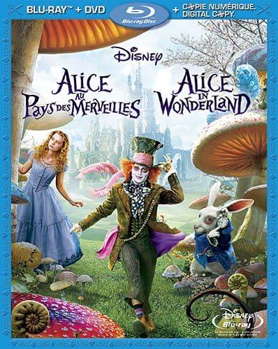 Alice In Wonderland (Blu-Ray + DVD + Slipcover)