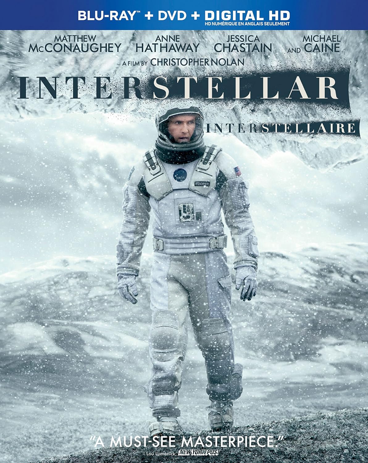 interstellar blu ray a vendre