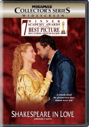 shakespeare in love dvd a vendre