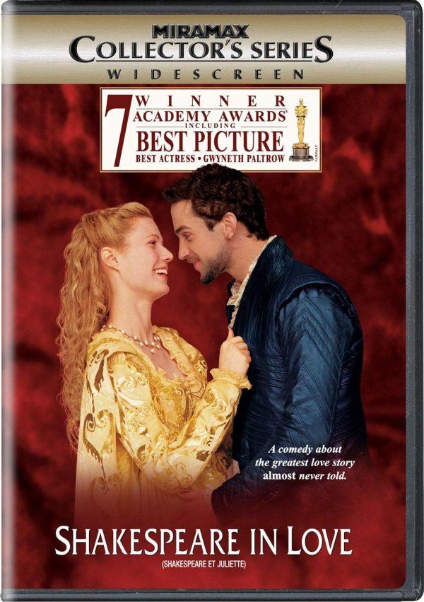 shakespeare in love dvd a vendre