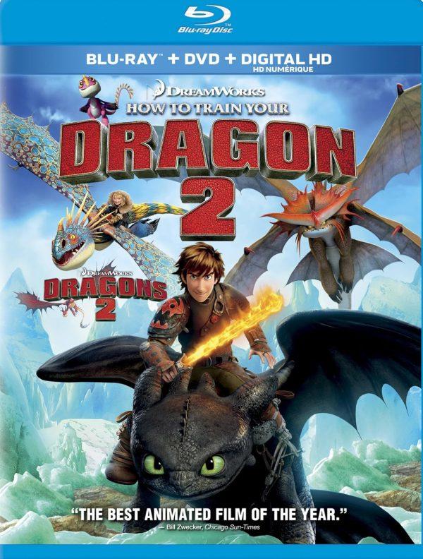 how to train your dragon 2 blu ray a vendre
