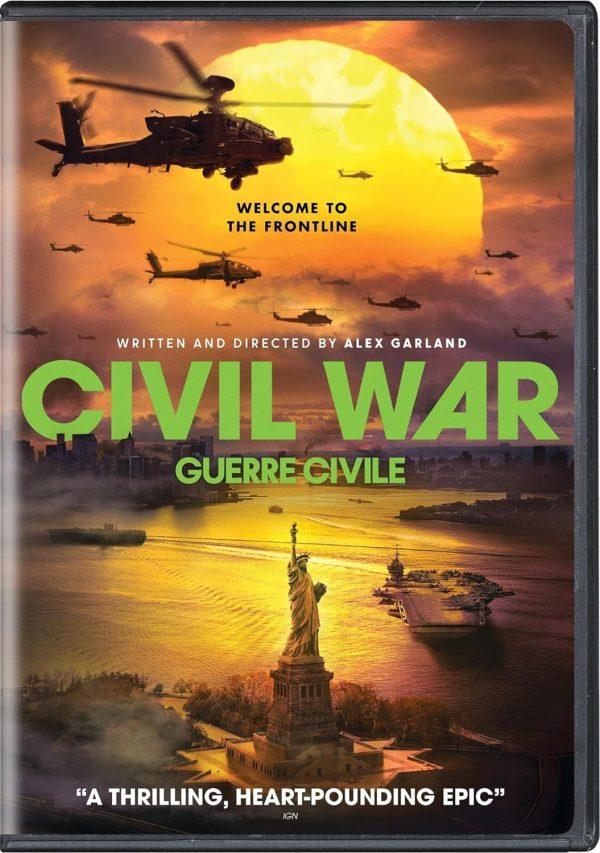 civil war dvd a louer