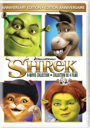 Shrek (4 Movie Collection Anniversary Edition + Slipcover)