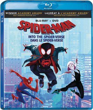 spider-man into the spider-verse blu ray a vendre
