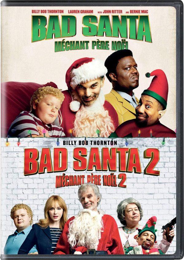 bad santa 1 et 2 dvd films à vendre