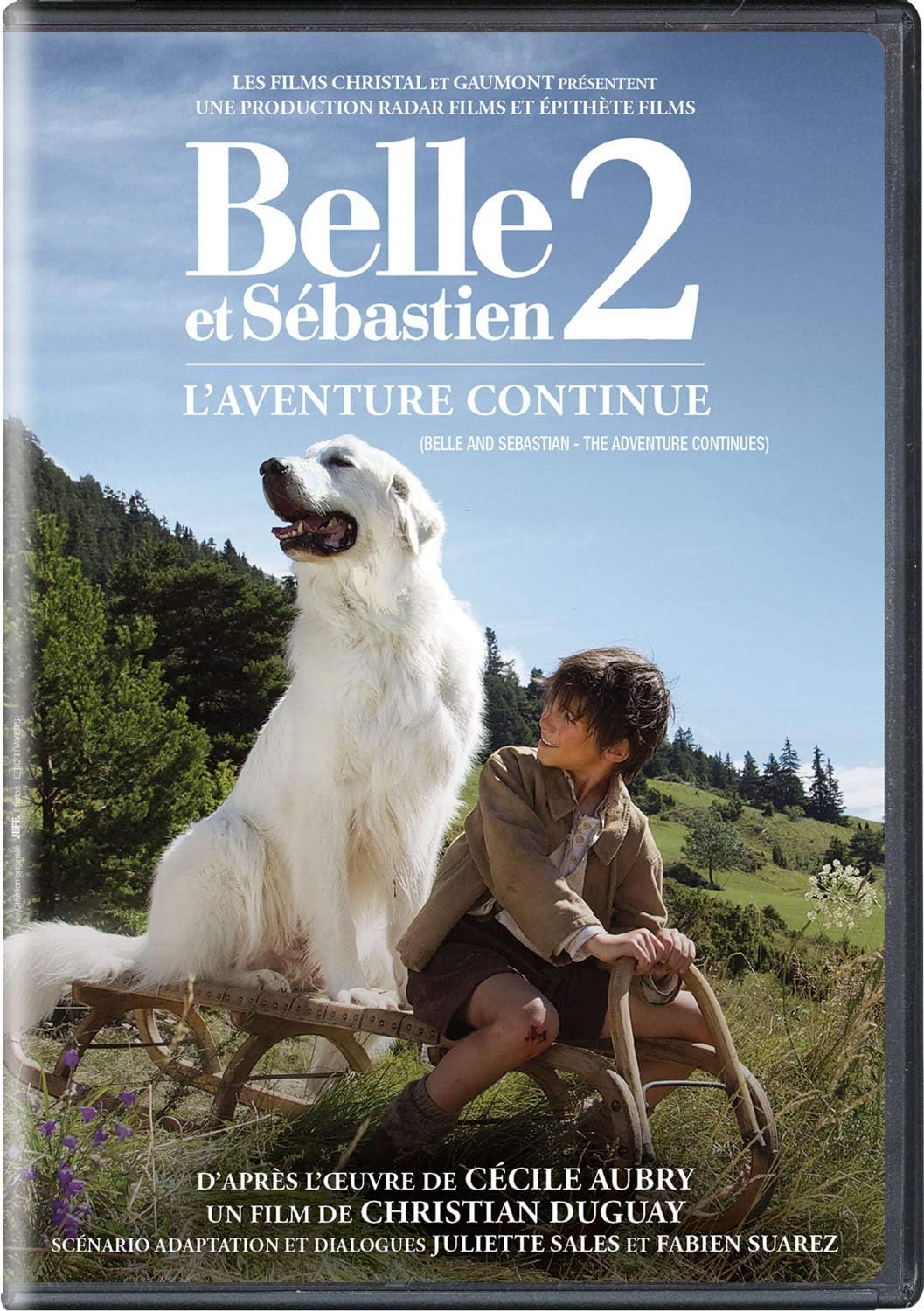 belle et sebastien 2 dvd a vendre