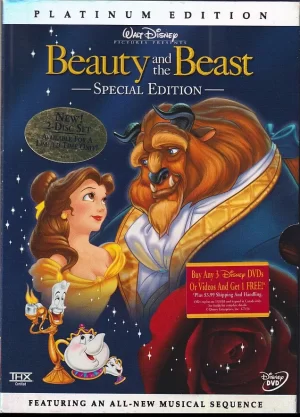 beauty and the beast dvd a vendre