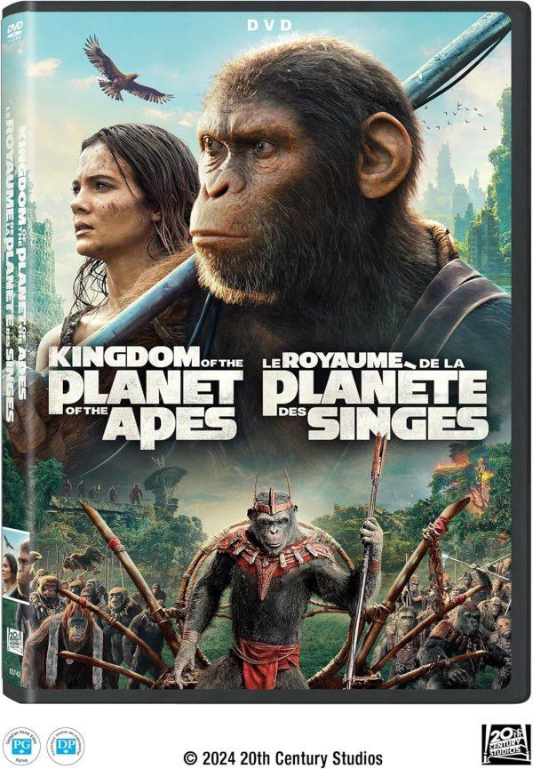 kingdom of the planet of the apes DVD a louer