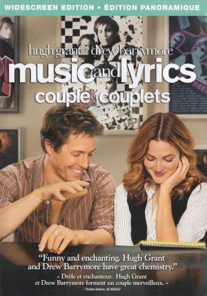 music and lyrics dvd a vendre