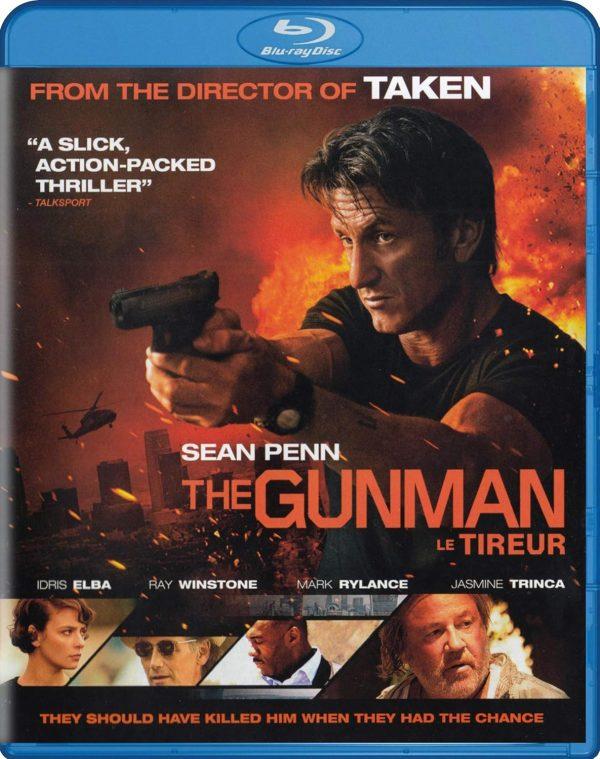 the gunman blu ray a vendre