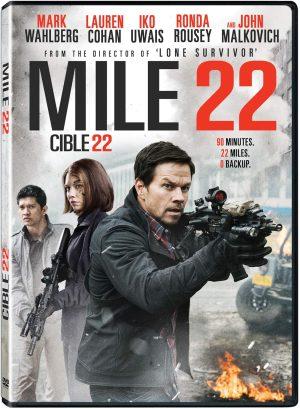 mile 22 dvd films à vendre