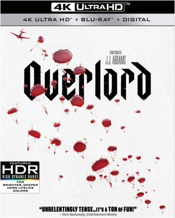 overlord 4k dvd films à vendre