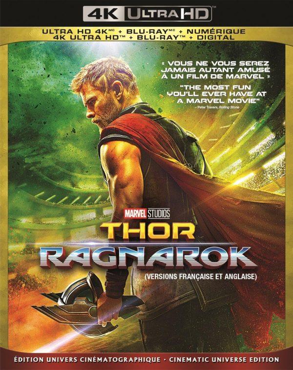 thor ragnarok br dvd films à vendre