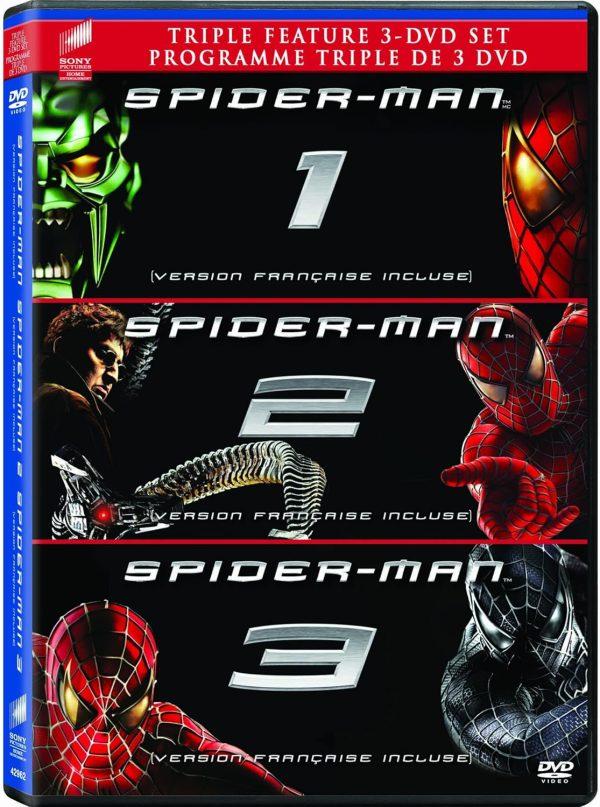 spiderman trilogy dvd a vendre